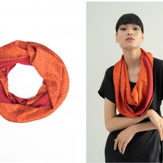 Silk scarf LOUISA - Yun